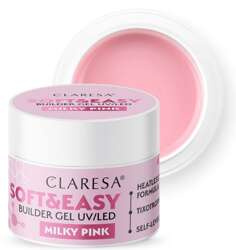 Claresa Żel Budujący SOFT&EASY Milky Pink 45g