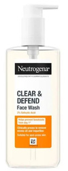 Neutrogena Żel Clear & Defend Face Wash Do Twarzy Oczyszczający 200ml