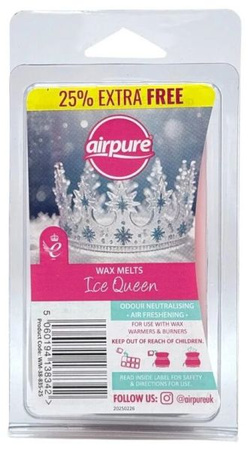 Airpure WAX MELTS Wosk Do Kominka 8szt Ice Queen