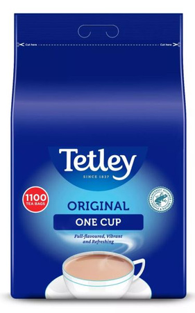 Tetley One Cup Originalna Czarna Herbata 1100 Torebek 2,2kg