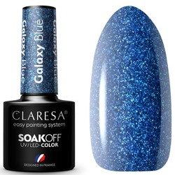 Claresa Lakier Hybrydowy Galaxy Blue