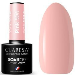 Claresa Lakier Hybrydowy Pink 506