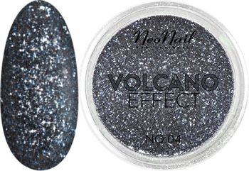 NeoNail Pyłek Volcano Effect No 04 Grafitowy 2g