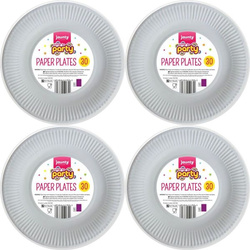 Jaunty Time to Party Jednorazowy Talerzyk Papierowy 120szt