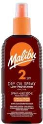 Malibu Suchy Olejek Do Opalania Dry Oil Spray 2SPF 200ml