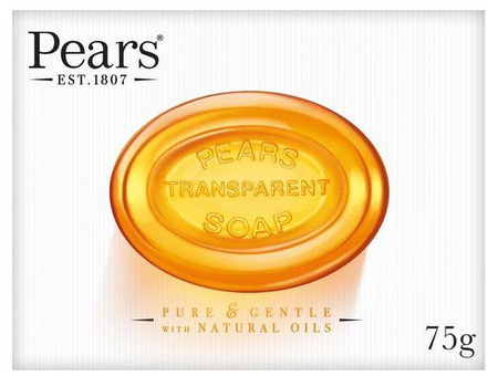 Pears Transparent Mydło Z Naturalnymi Olejkami 75g