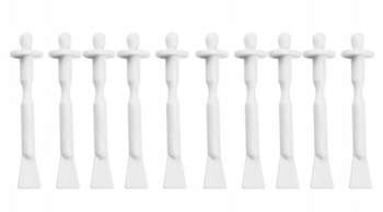 10x Patyczki Do Depilacji Nosa Aplikator Do Wosku 