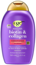 OGX Odżywka Do Włosów Biotin & Collagen Na Objętość 385ml