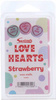 Swizzels LOVE HEARTS Wosk Do Kominków Strawberry 12szt 
