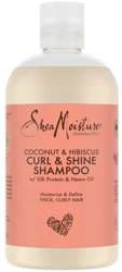 Shea Moisture Coconut & Hibiscus Cutl & Shine Szampon Do Włosów 379ml