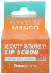 Face Facts Mellow MANGO Soft Sugar Lip Scrub Do Ust 10g