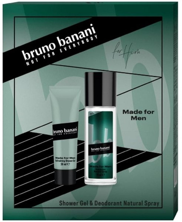 Bruno Banani ZESTAW  MADE FOR MEN Deodorant & Shower Gel 