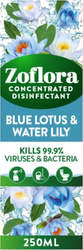 Zoflora Koncentrat Czyszczący Wielofunkcyjny 250ml Blue Lotus & Water Lily