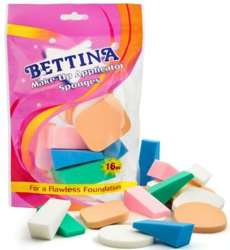 Bettina Gąbki Do Makijażu Lateksowe 16szt Mix