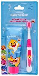 Baby Shark Zestaw Pasta Do Zębów + Szczoteczka Dla Dzieci Baby Shark 75ml