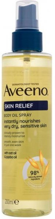 Aveeno Skin Relief BODY OIL Spray Olejek Do Ciała 200ml