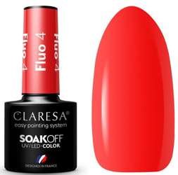 Claresa Lakier Hybrydowy Fluo 04