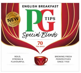 PG tips ENGLISH BREAKFAST Orginalna Herbata Angielska 70 Torebek 175g