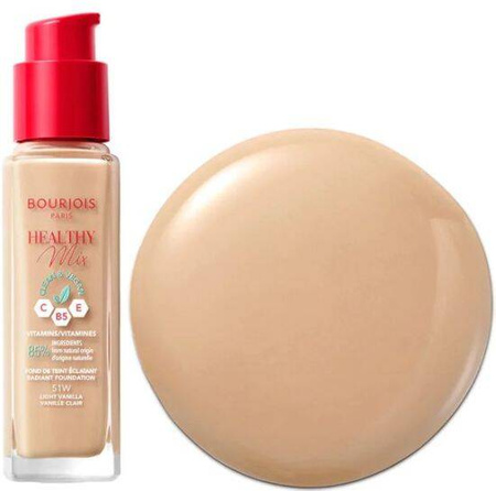 Bourjois Healthy Mix CLEAN&VEGAN Podkład 51W Light Vanilla 30ml