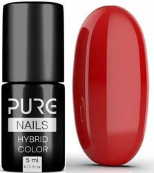PURE NAILS Hybrid Lakier Hybrydowy 097 CZERWONY 5ml