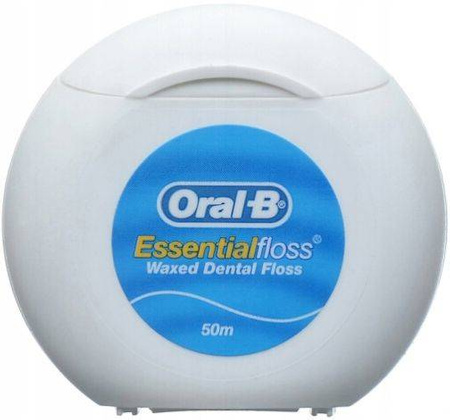 Oral-B Essential Floss Nić Dentystyczna 50m Waxed 