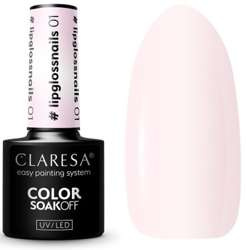 Claresa Lakier Hybrydowy #01 Lipglossnails