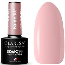 Claresa Lakier Hybrydowy Nude 107