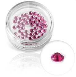 Silcare Kryształy Cyrkonie 50 szt  PINK AB # 03