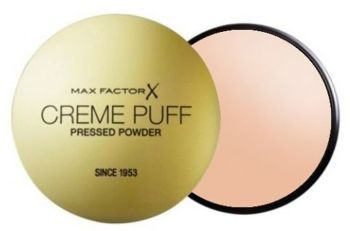 Max Factor Creme Puff Pressed Puder Matujący 50 Natural