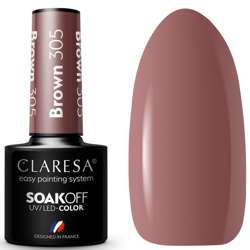 Claresa Lakier Hybrydowy Brown 305