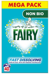Fairy Non Bio Proszek Do Prania Dla Dzieci I Niemowląt 2,4kg 40 Prań
