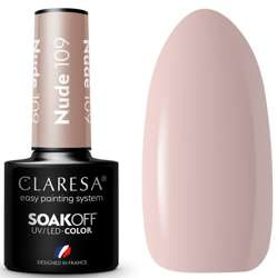 Claresa Lakier Hybrydowy Nude 109
