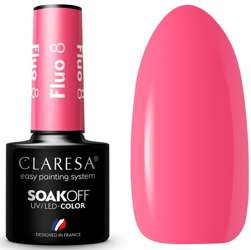 Claresa Lakier Hybrydowy Fluo 08