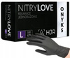 Rękawice Jednorazowe Nitrylowe ONYX Czarne 100szt L 