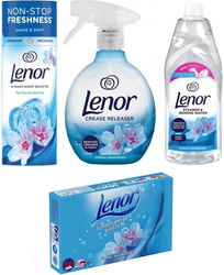 Lenor Zestaw SPRING AWAKENING Woda + Żelazko Spray + Perełki + Chusteczki