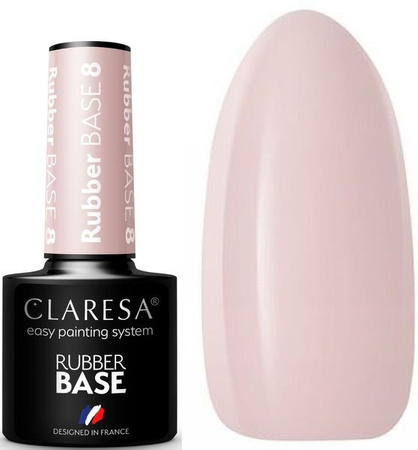 Claresa RUBBER Base Baza Kauczukowa 08