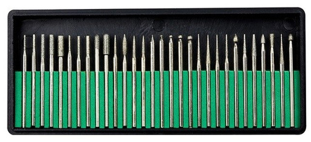 Frezy Diamentowe Zestaw 30szt