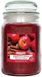 Airpure Scented Candle Świeca Zapachowa 510g Apple Cinnamon