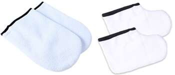 Vera Zestaw Rękawice + Skarpety Frotte Do Zabiegu Parafiny 