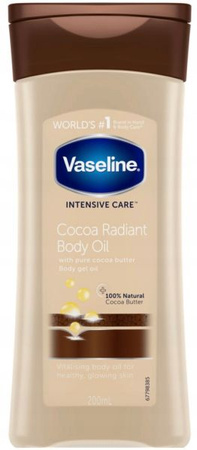 Vaseline Cocoa Radiant Gel‑Oil Żel Do Pielęgnacji Ciała Cocoa Butter 200ml 