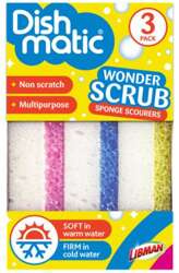 DishMatic Zmywak Kuchenny Wonder Scrub 3szt