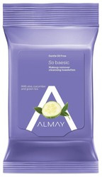 Almay Chusteczki So Baesic Demakijaż Hypoalergiczne 25szt