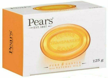 Pears Transparent Mydło Z Naturalnymi Olejkami 125g