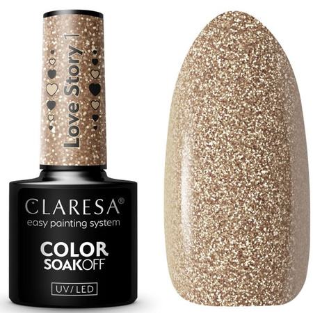 Claresa Lakier Hybrydowy Love Story  01