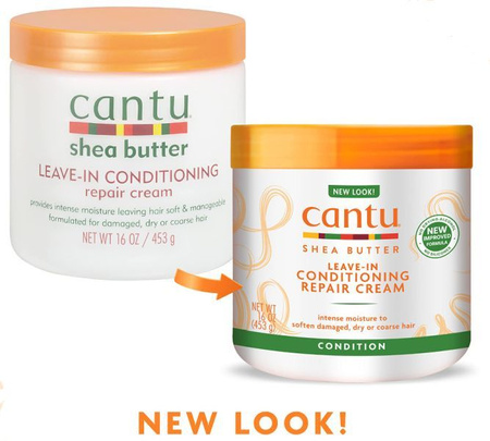 Cantu Shea Butter Odżywka W Kremie Leave- In Conditioning Włosy Kręcone 453g