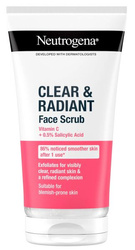 Neutrogena Clear & Radiant Scrub Exfoliates Vit C 150ml