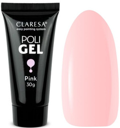 Claresa Poli Żel Budujący PINK 30g