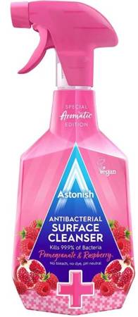 Astonish Antibacterial Spray Do Czyszczenia Wielofunkcyjny 750ml Pomegranate & Raspberry