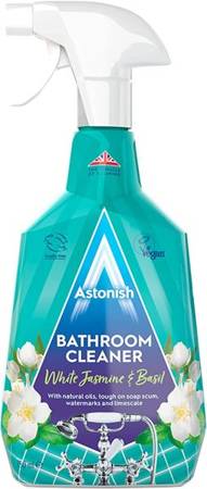 Astonish Spray Bathroom Czyszczenie Łazienki White Jasmine & Basil 750ml