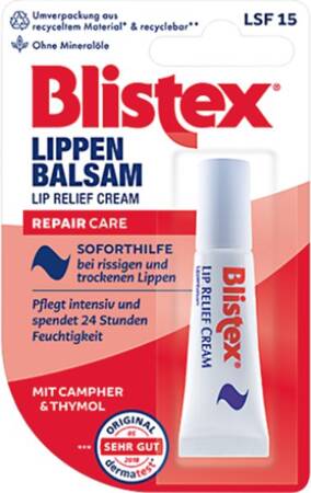 Blistex Lip Relief Cream Balsam Do Ust W Kremie